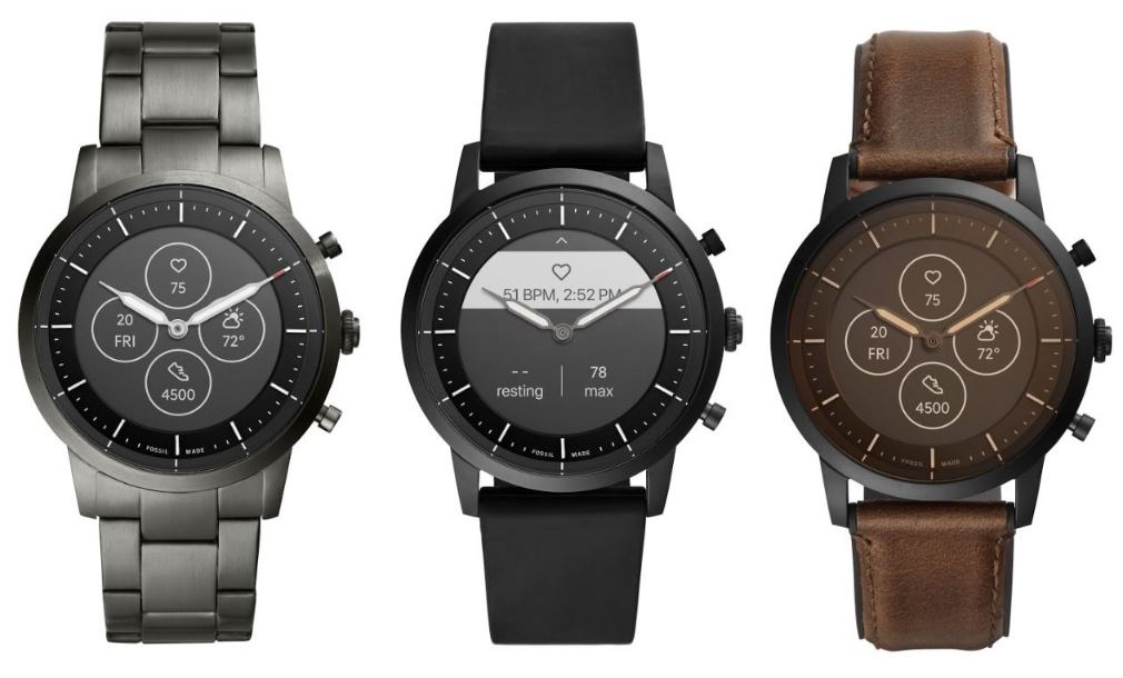 Fossil Collider HR Herren Hybrid Smartwatch