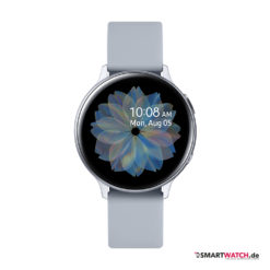 Samsung Galaxy Watch Active 2 - 40mm, Aluminium - Sport Band - Grau(Silber