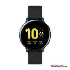 Samsung Galaxy Watch Active 2 - 40mm, Aluminium - Sport Band - Schwarz