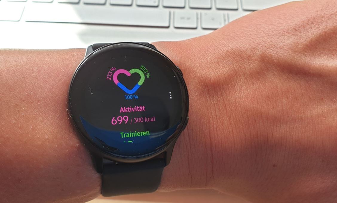 Samsung Galaxy Watch Active Aktivität Smartwatch Test