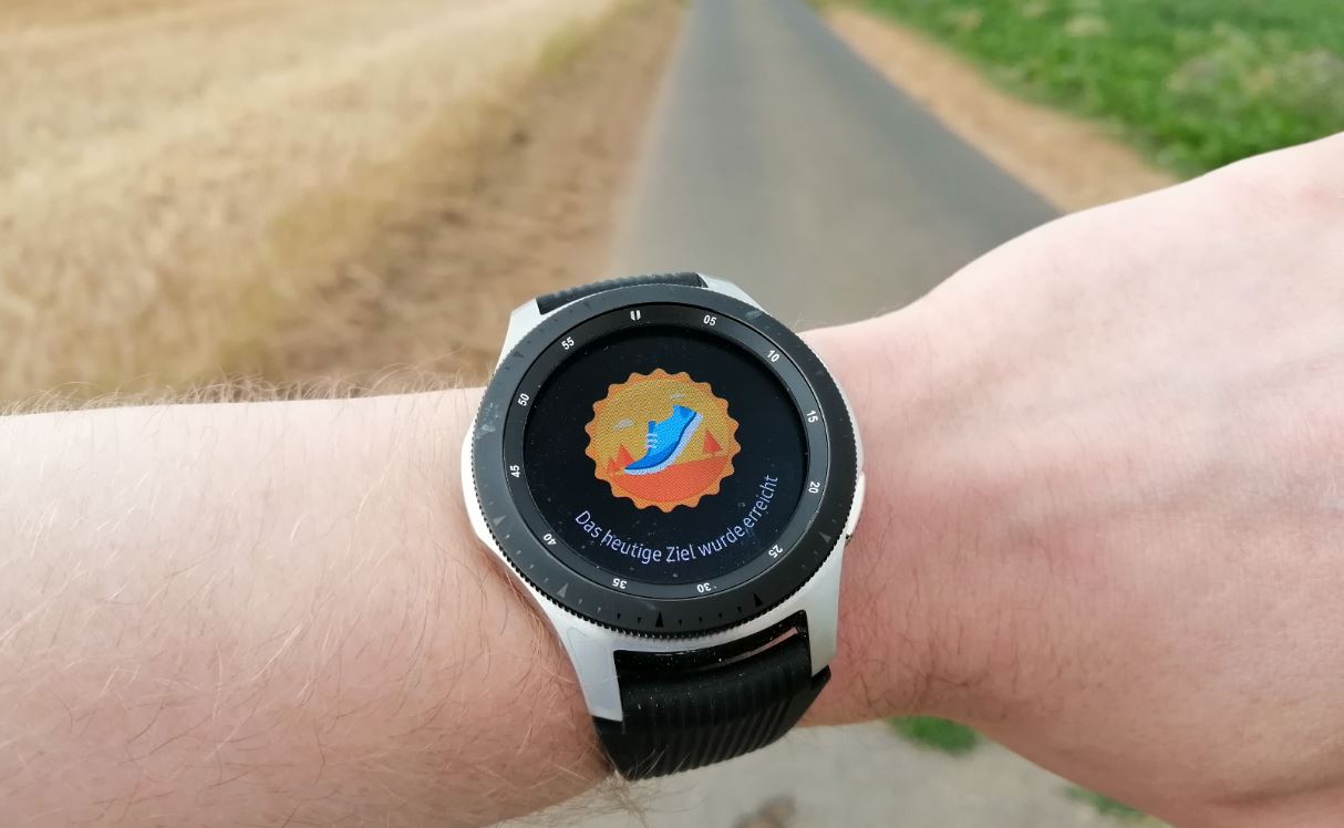 Samsung Galaxy Watch Smartwatch Display Test