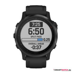 Garmin Fenix 6S = 42, Silikon - Schwarz