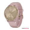 Garmin vívomove 3S,Silikon - Rosa/Gold