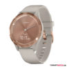 Garmin vívomove 3S,Silikon - Beige/Rosegold