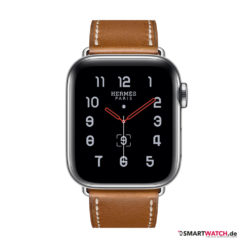 Apple Watch Series 5 Hermès GPS + Cellular = 40mm, Edelstahl Single Tour – Fauve/Schwarz |