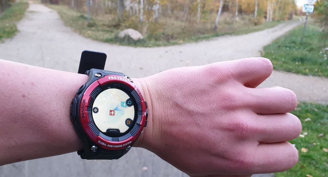 casio wsd-f21hr pro trek smartwatch test kartenmaterial