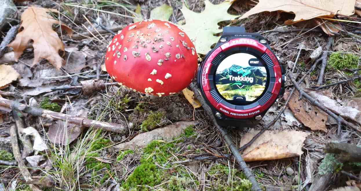 casio wsd-f21hr pro trek smartwatch test vollansicht