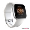 Fitbit Versa Lite, Silikon - Weiß/Silber