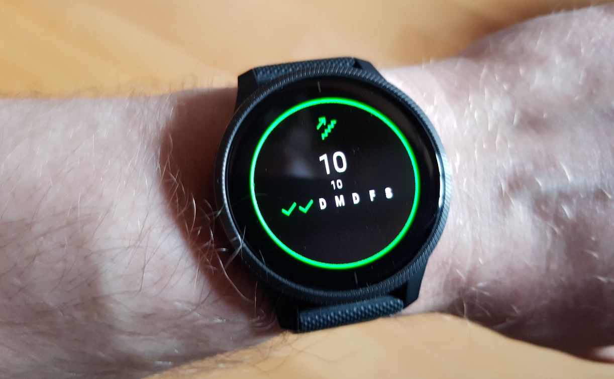 garmin venu fitness uhr test aktivitaetsziel