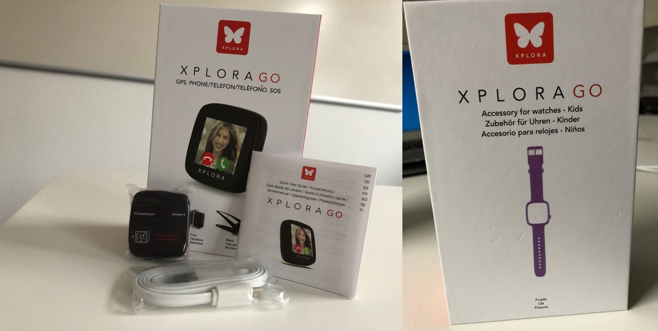 XPLORA GO Verpackung und Lieferumfang XPLORA GO Verpackung und Lieferumfang