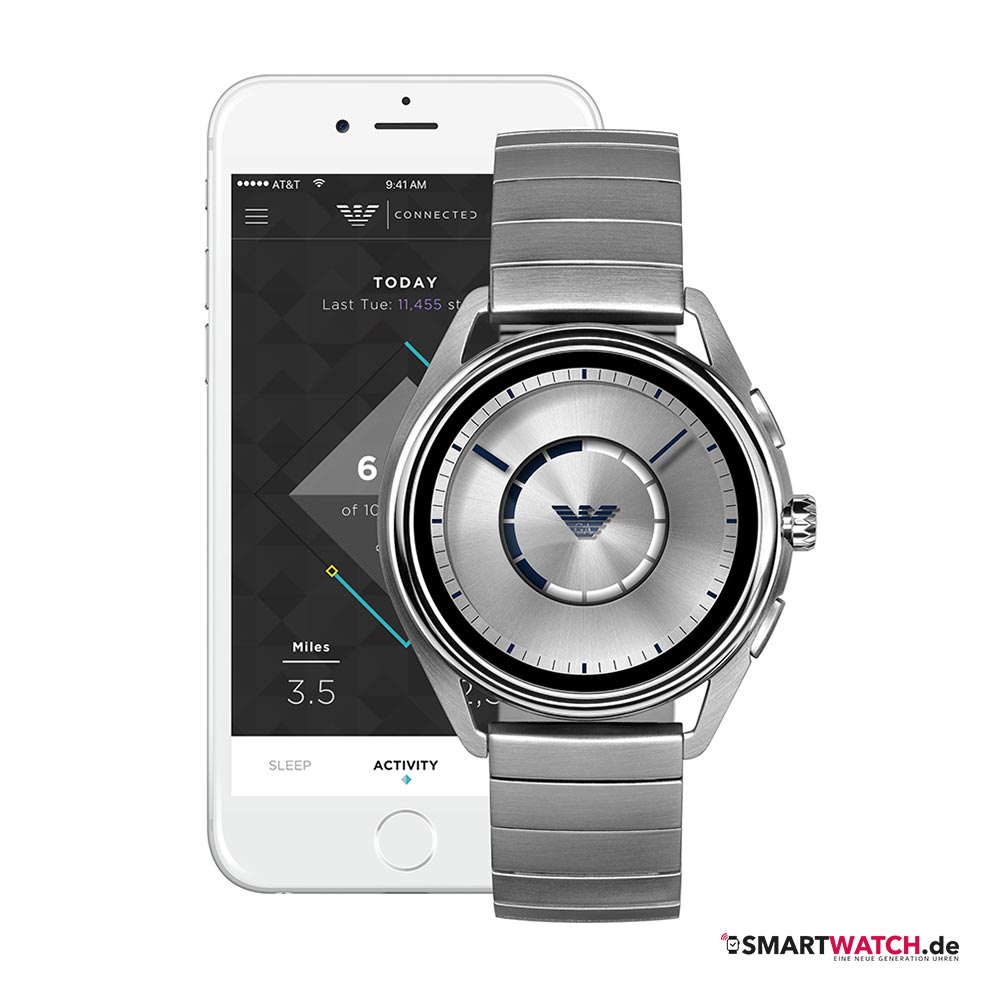 armani smartwatch dw7e2