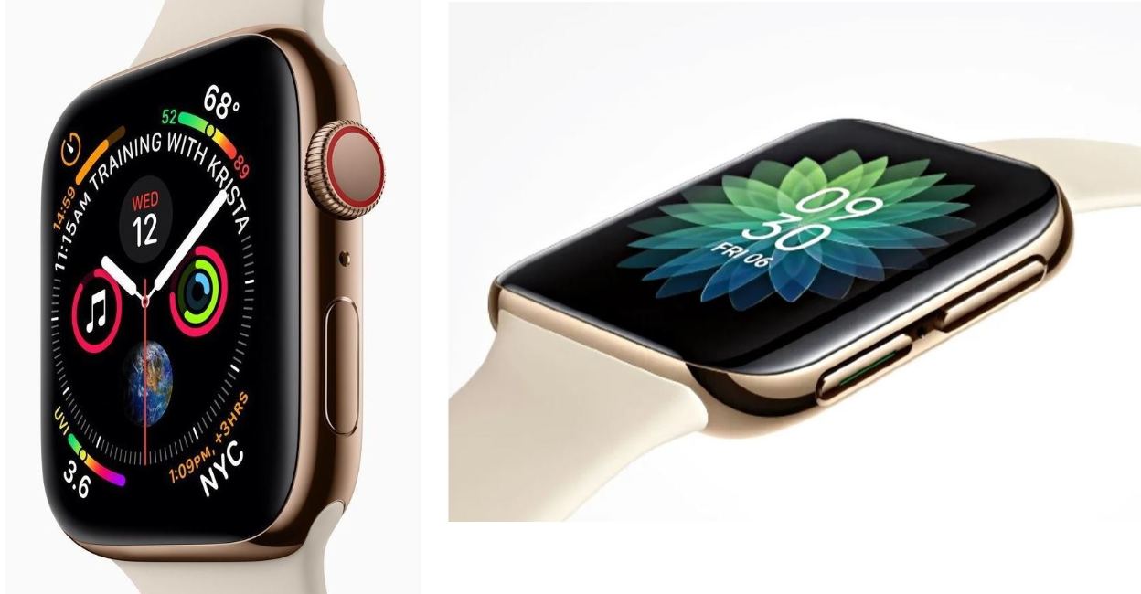 apple watch vs. oppo smartwatch apple watch vs. oppo smartwatch