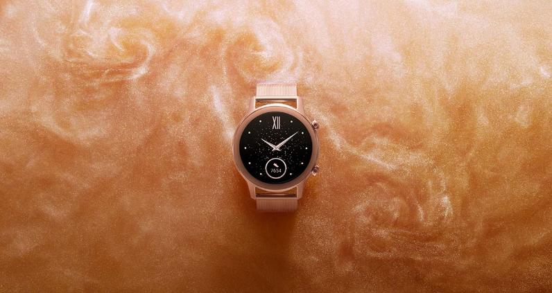 honor watch magic 2 smartwatch in rosegold