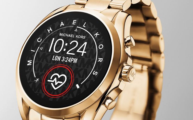 michael kors access bradshaw 2 seitliche ansicht der smartwatch