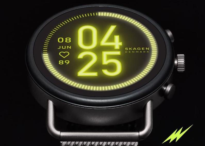 skagen connected falster 3 smartwatch detailansicht watchface skagen connected falster 3 smartwatch detailansicht watchface