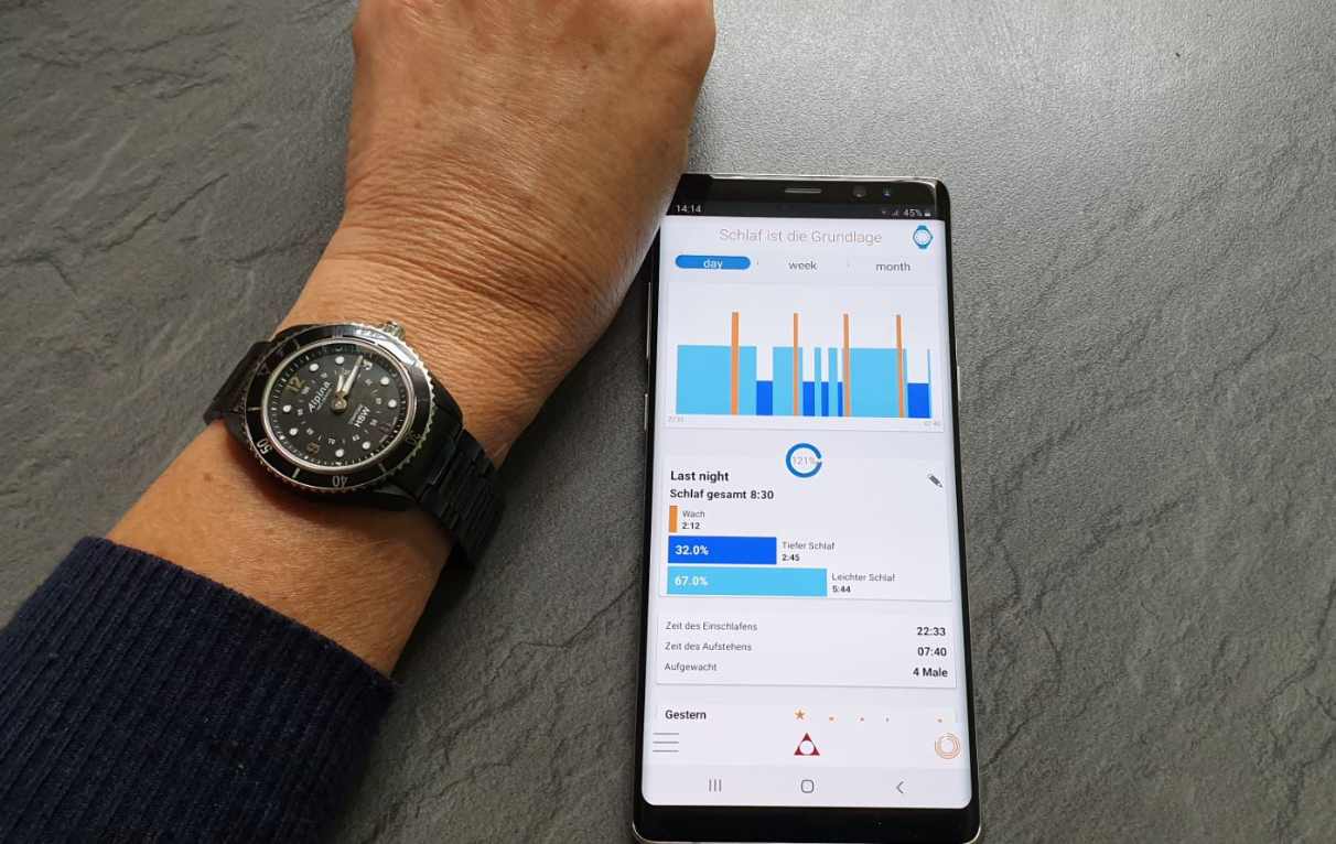 alpina comtesse horological smartwatch test schlafauswertung alpina comtesse horological smartwatch test schlafauswertung