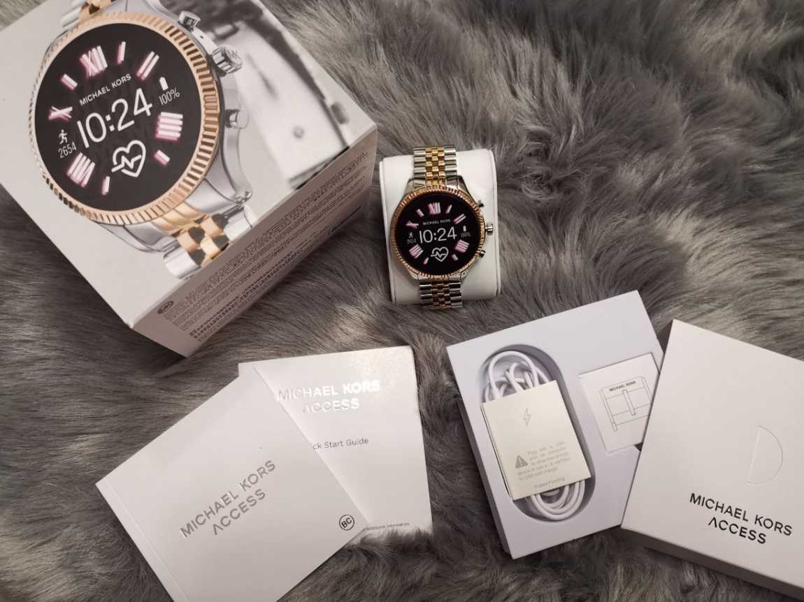 michael kors access lexington 2 smartwatch test lieferumfang