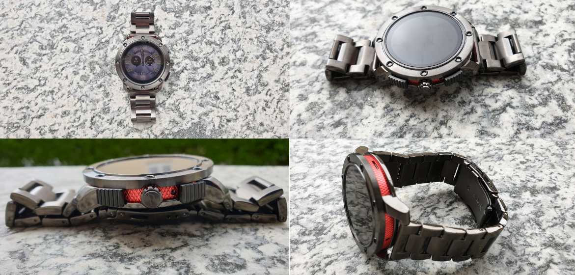 diesel on axial smartwatch verschiedene ansichten
