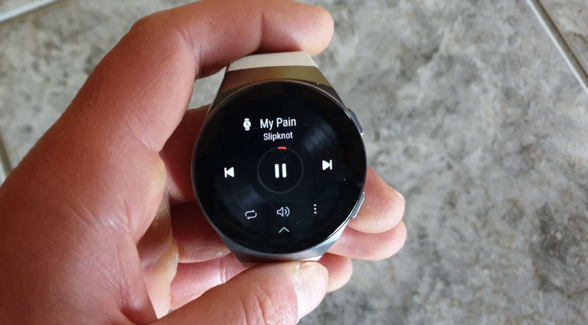huawei watch gt 2e hector smartwatch test song wiedergabe