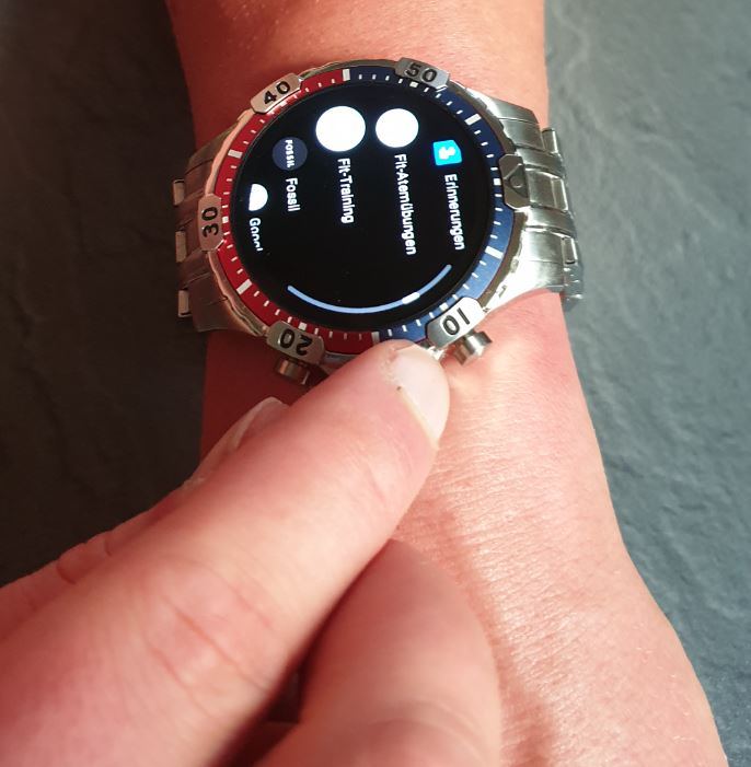 fossil garrett hr smartwatch test bedienung menue fossil garrett hr smartwatch test bedienung menue