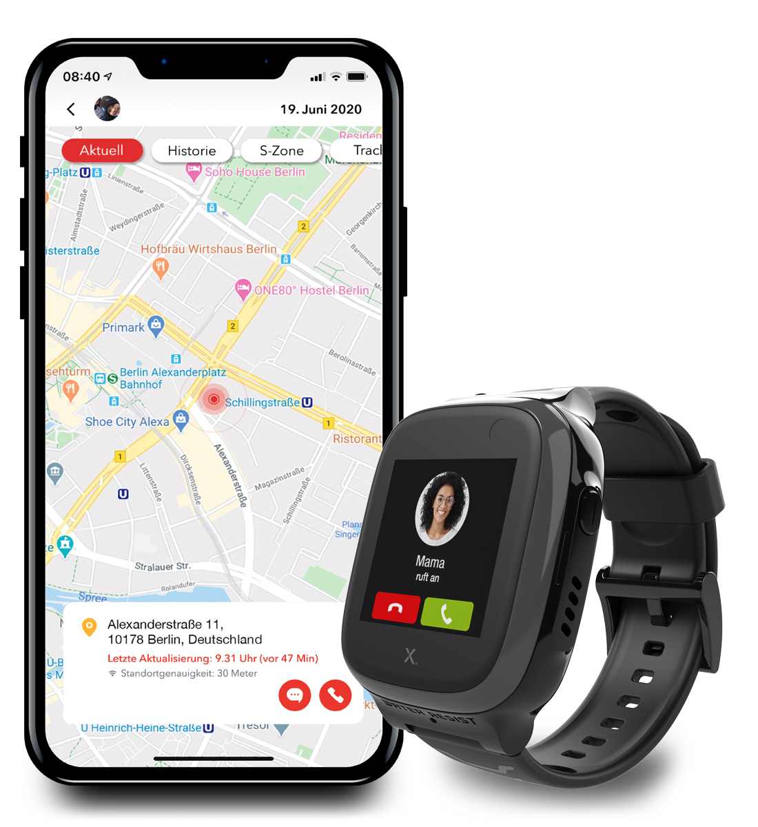 xplora x5 play kinder smartwatch mit app