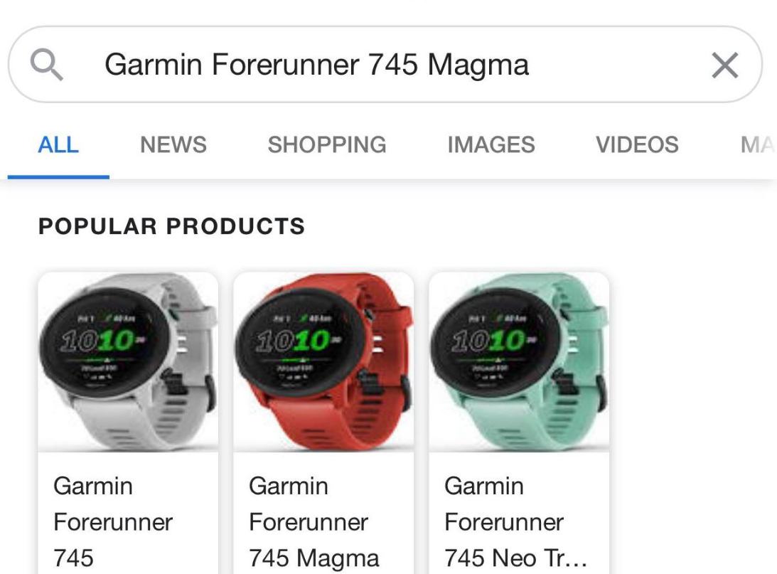 garmin forerunner 745 leak