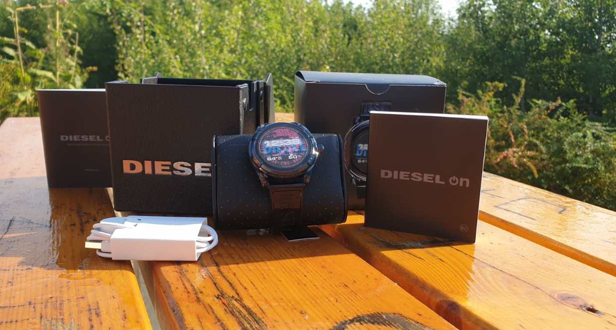 diesel on fadelite smartwatch test verpackung