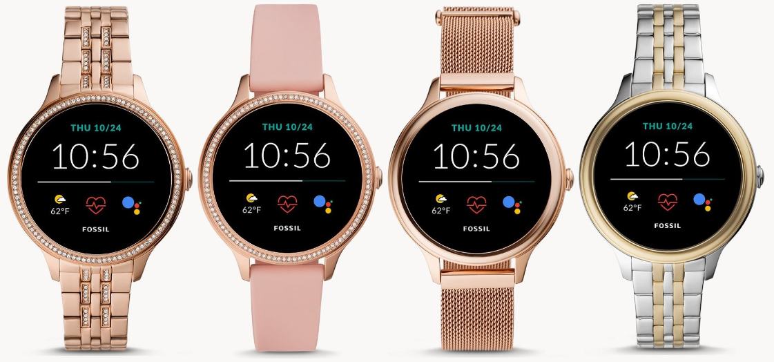 fossil gen 5e damen smartwatch