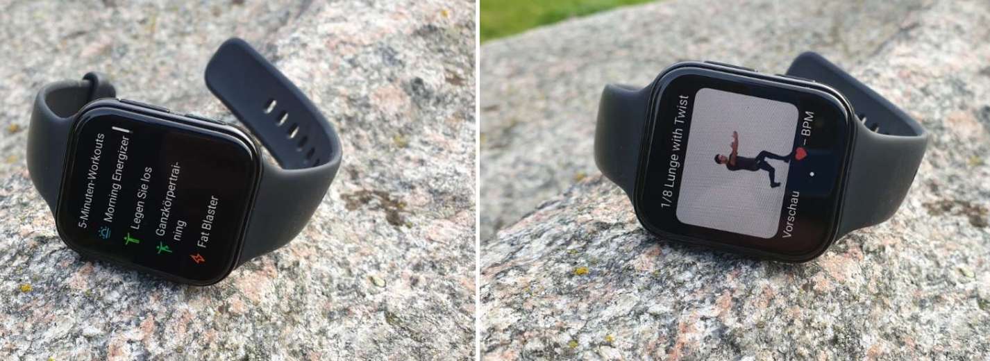 oppo watch test workout