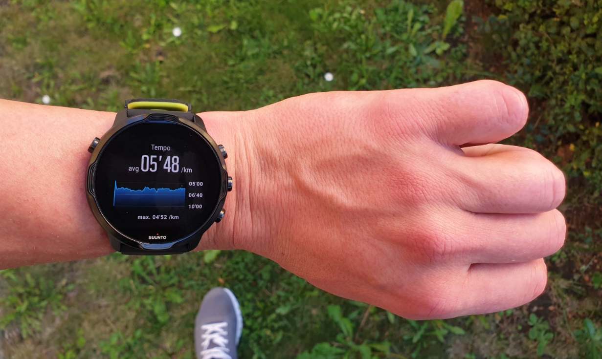 suunto 7 smartwatch test laufen