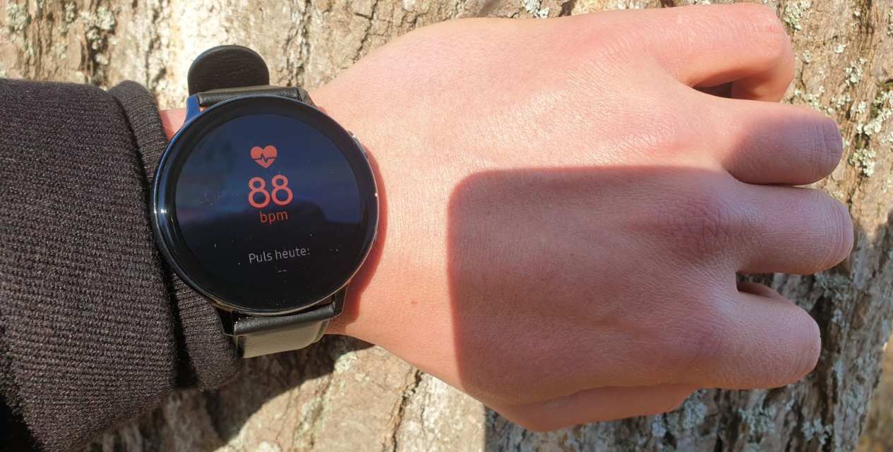 samsung galaxy watch active 2 smartwatch test pulsmessung
