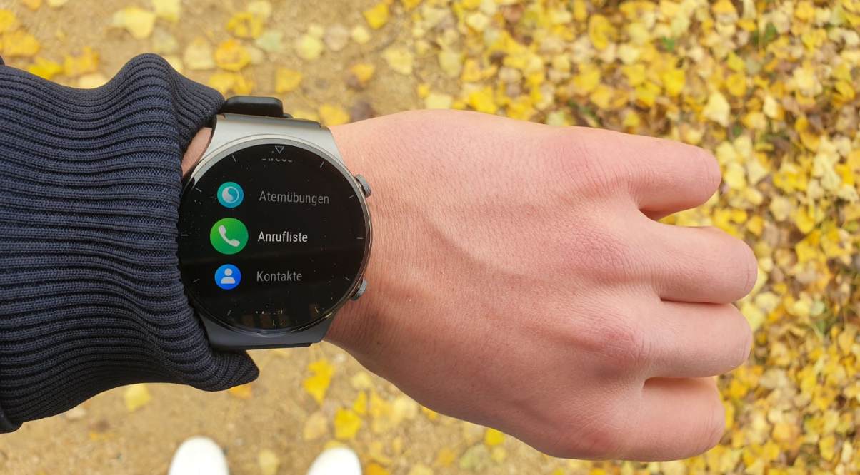 huawei watch gt 2 pro test smartwatch am handgelenk