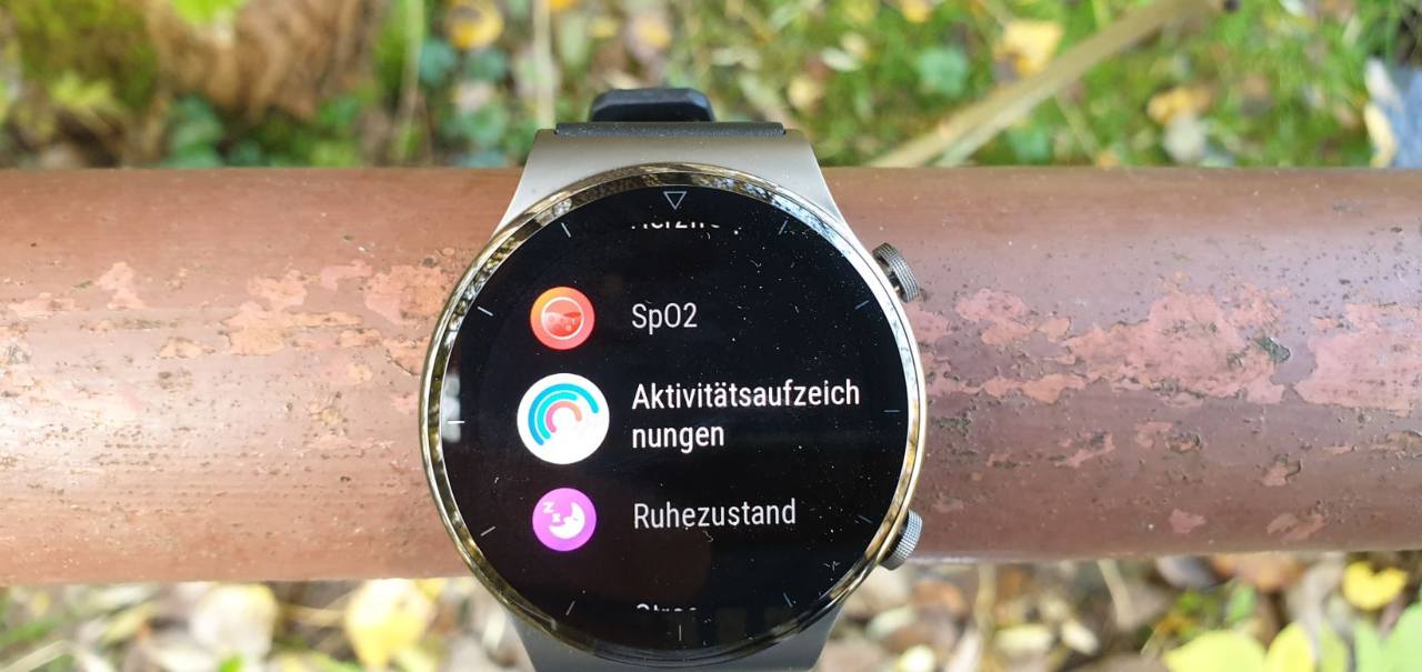 huawei watch gt 2 pro test smartwatch anwendungen