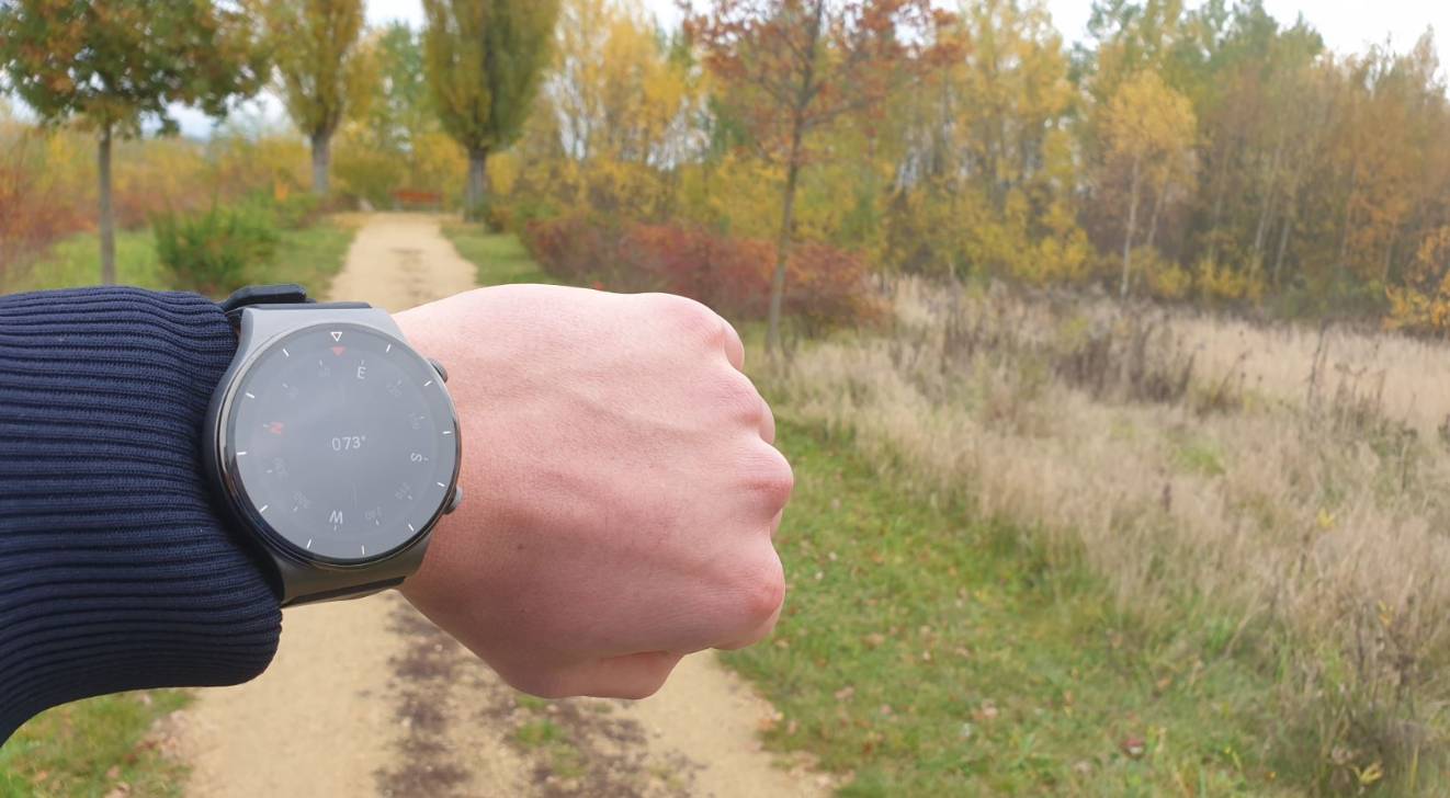 huawei watch gt 2 pro test smartwatch kompass