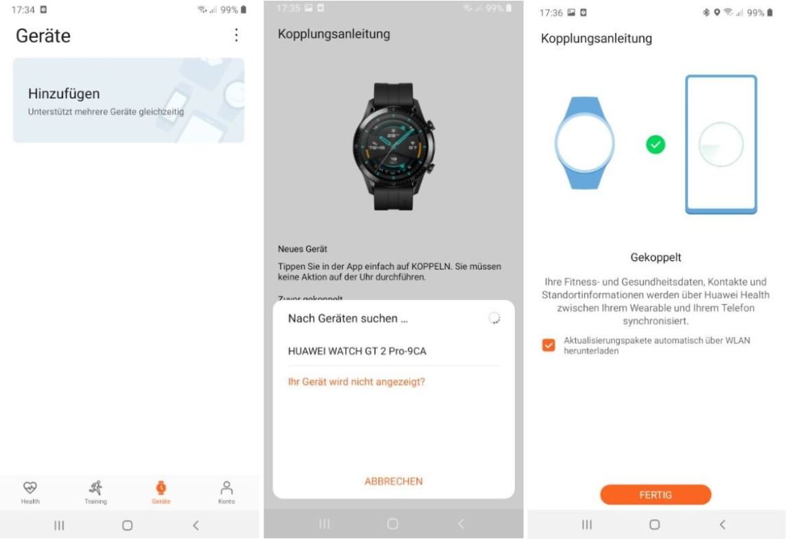 huawei watch gt 2 pro test smartwatch koppeln