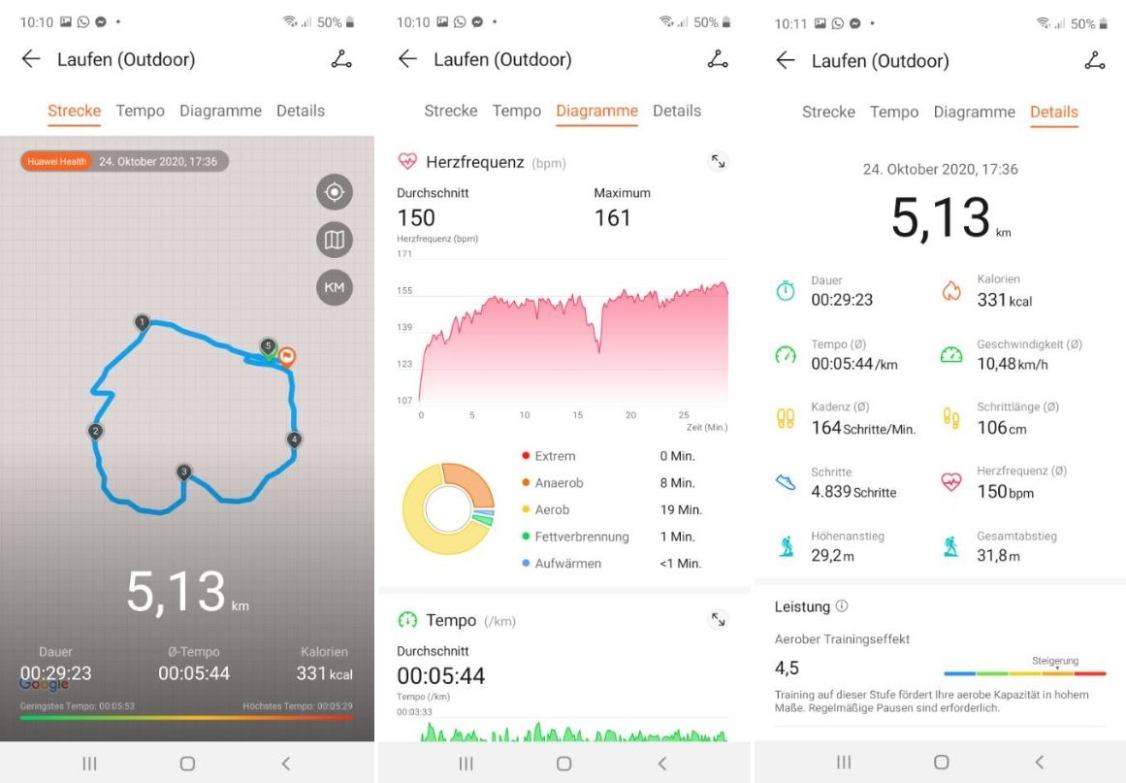 huawei watch gt 2 pro test smartwatch laufen analyse app