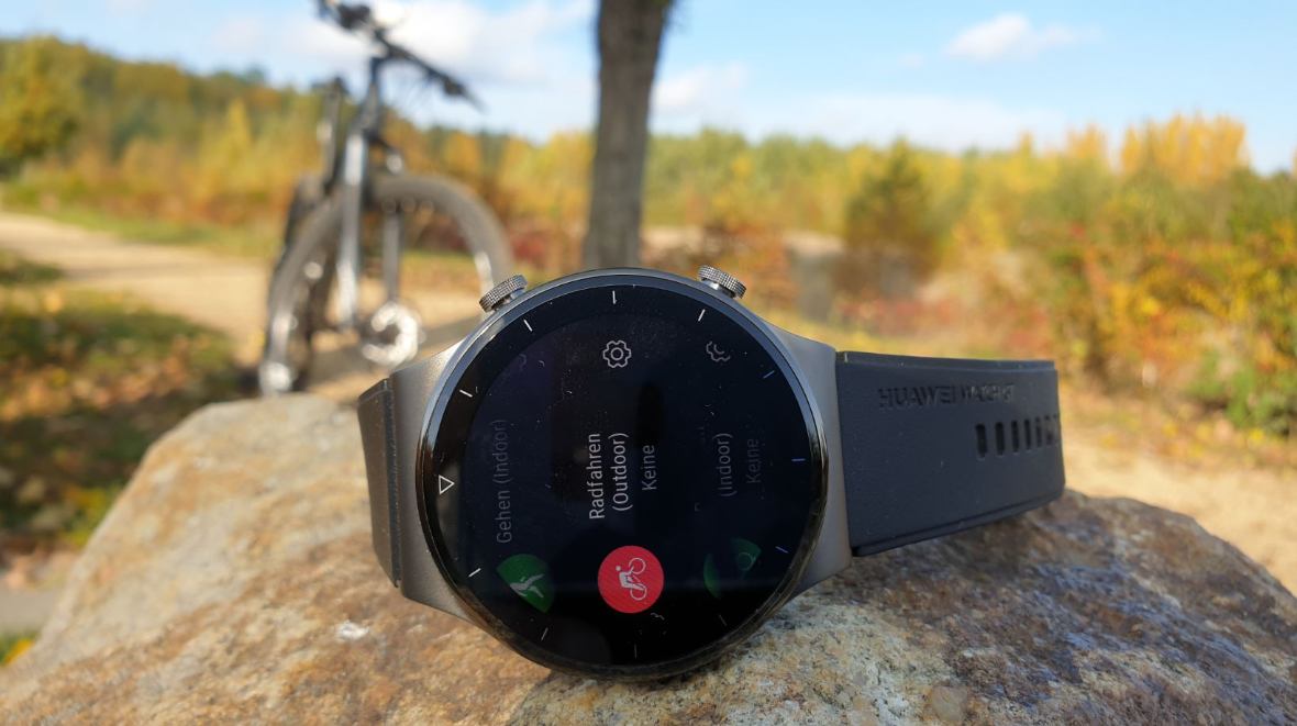 huawei watch gt 2 pro test smartwatch radfahren