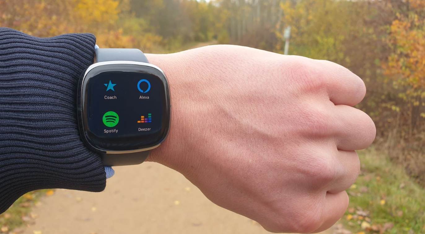 fitbit sense smartwatch test alexa