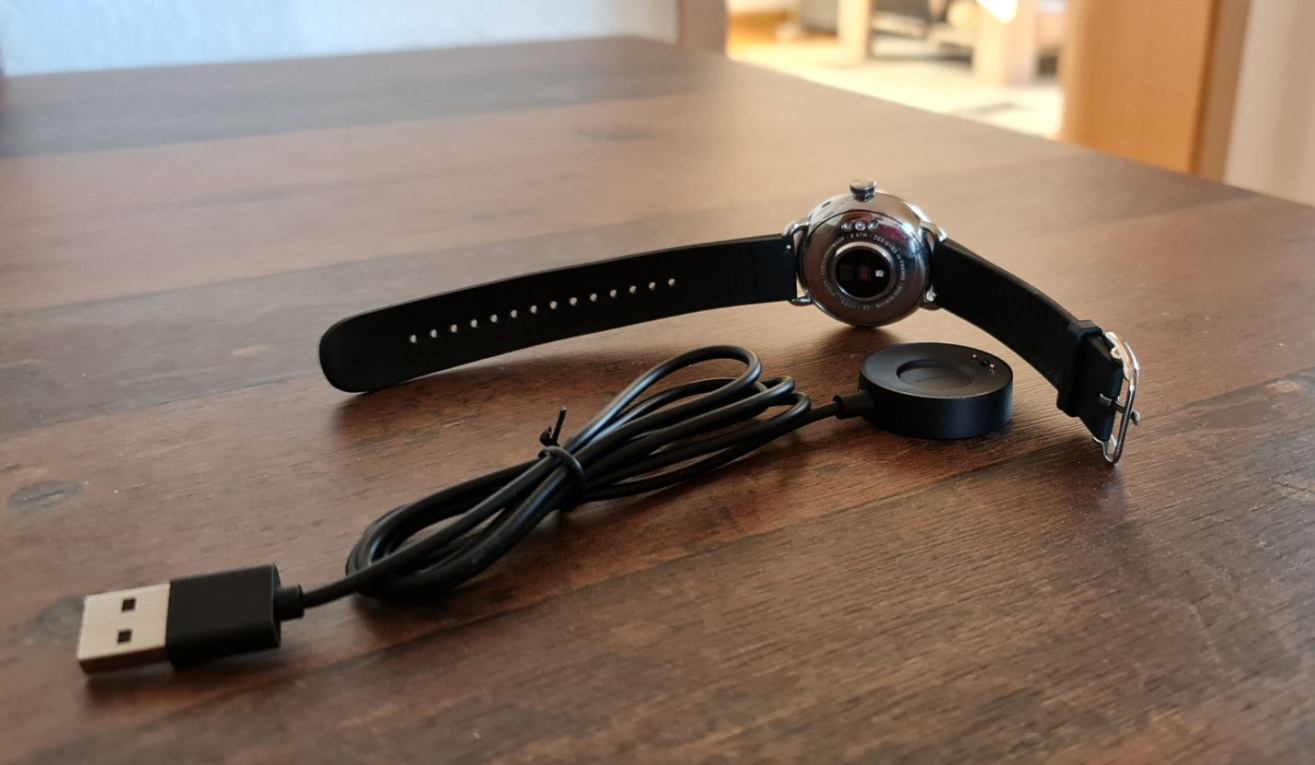 withings scanwatch smartwatch test aufladen