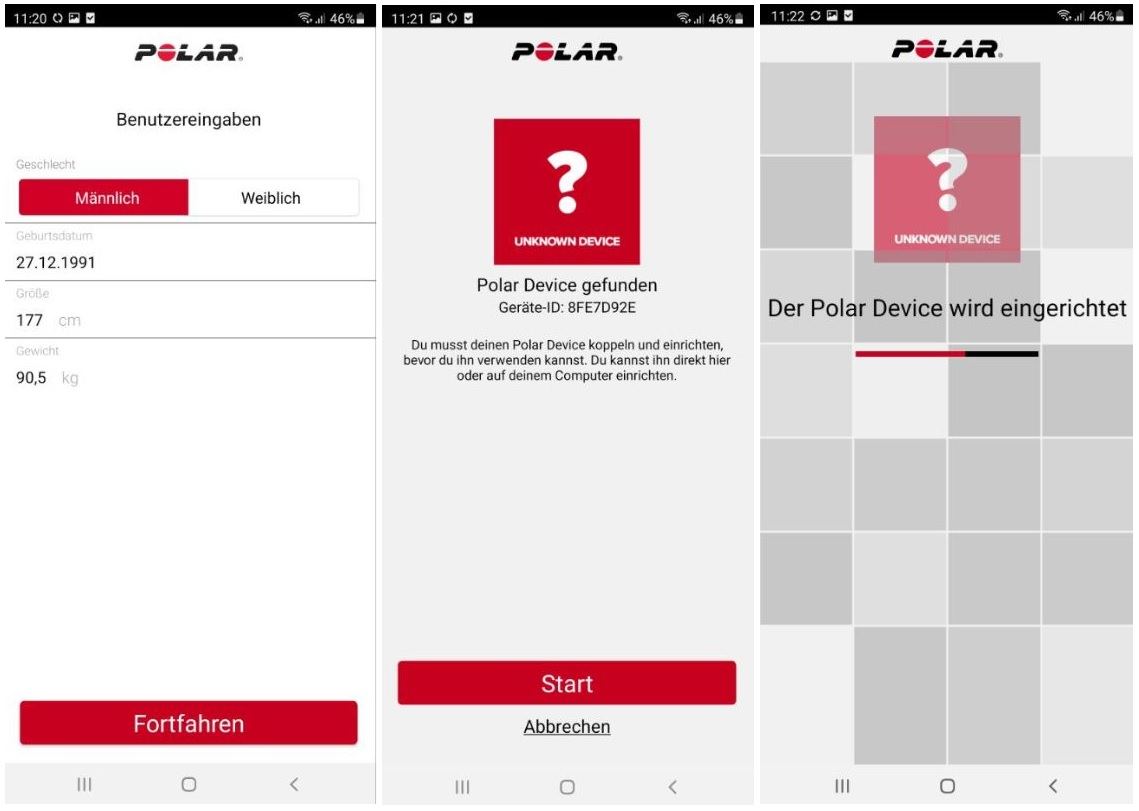 polar ignite 2 fitness uhr test einrichtung