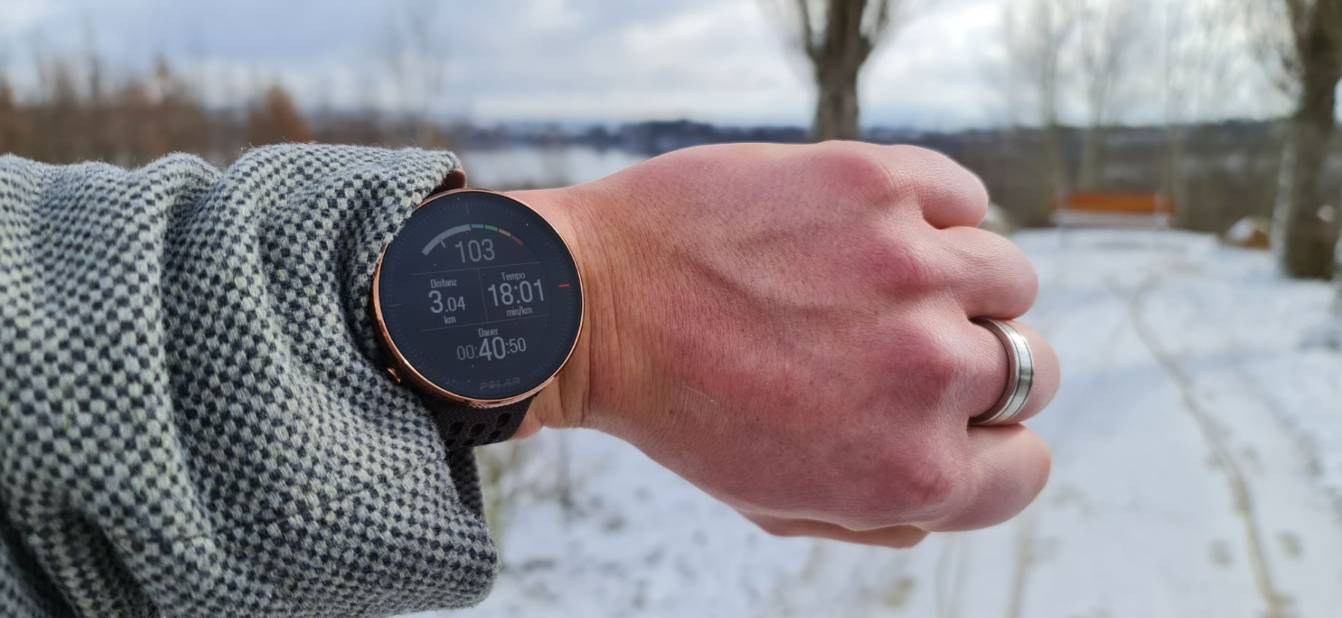 polar vantage m2 test am handgelenk