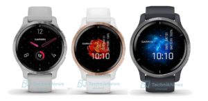 Garmin Venu 2 in zwei Größen im Anmarsch