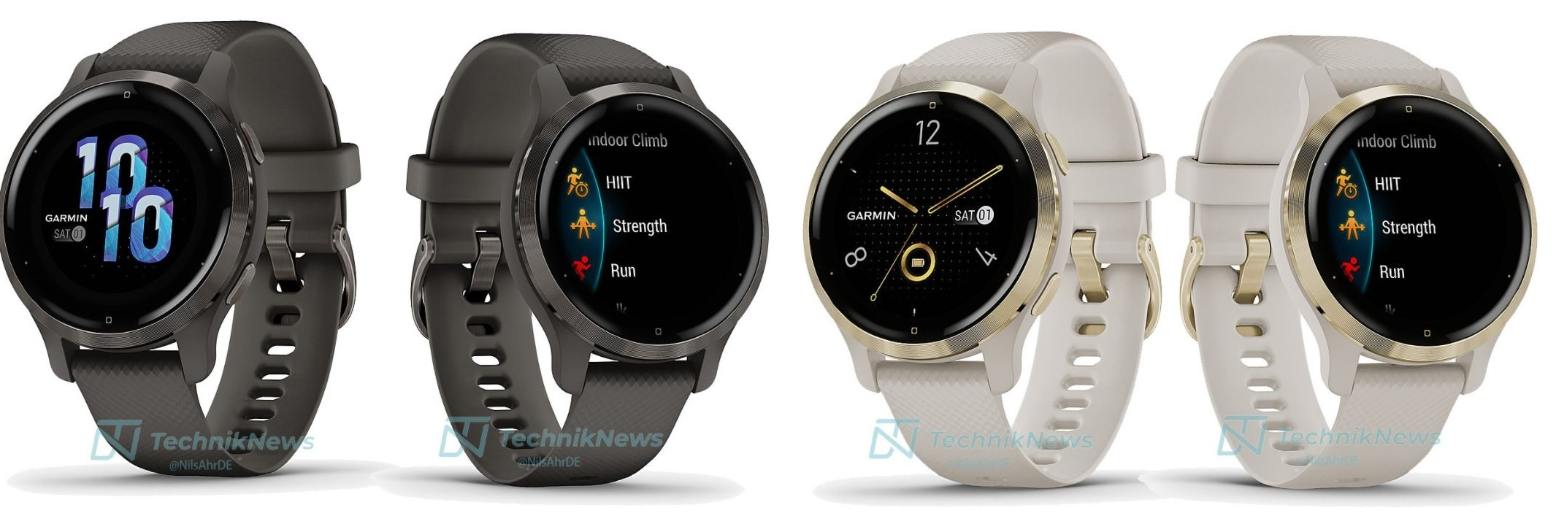 garmin venu 2s leak fitness uhr