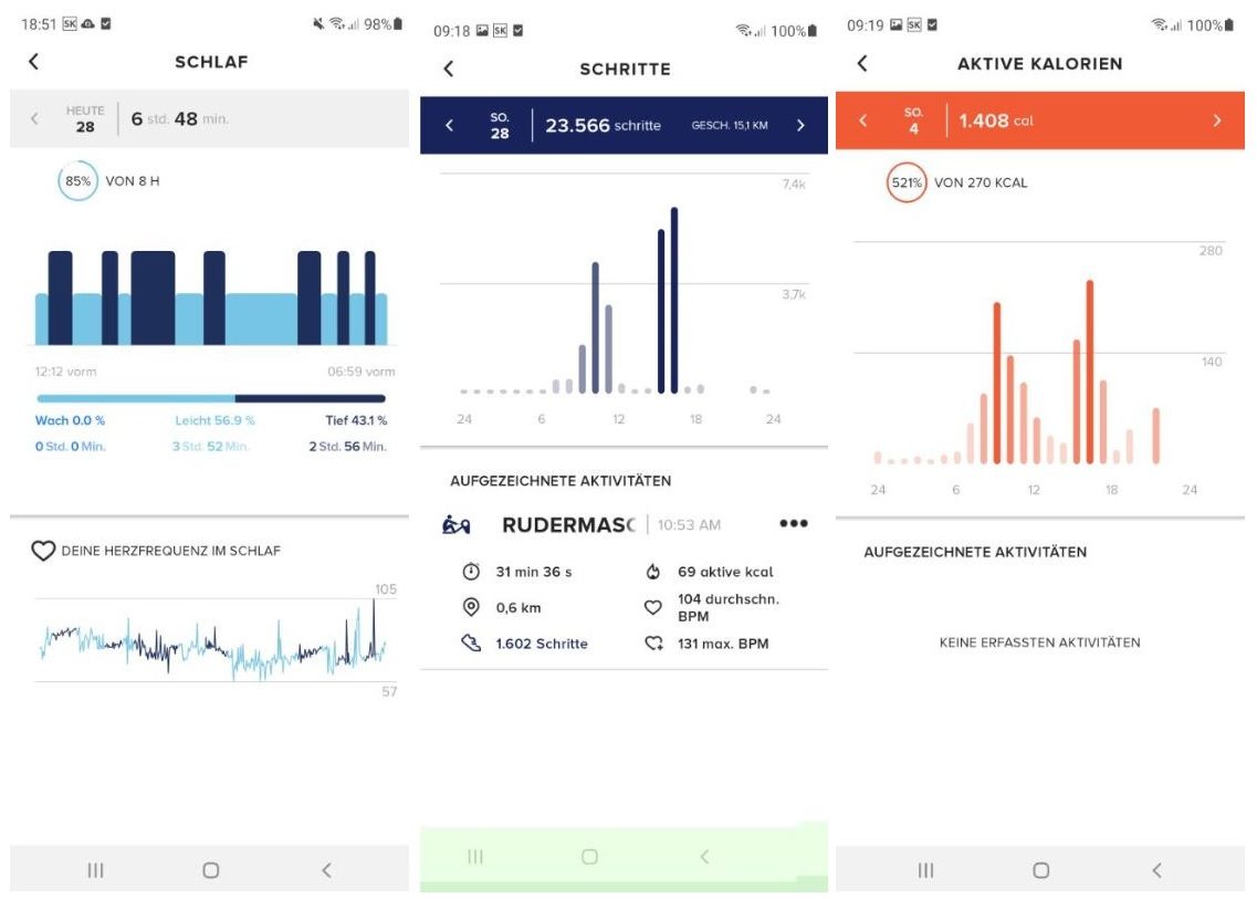 skagen jorn hybrid hr smartwatch test app auswertung