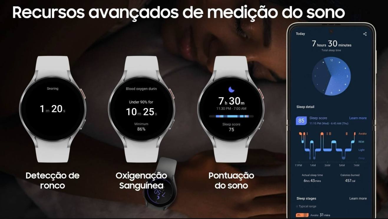 samsung galaxy watch 4 leak schlafanalyse smartwatch