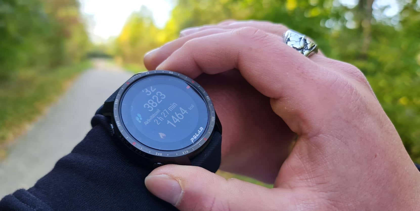 polar grit x pro fitness uhr bedienung testbericht