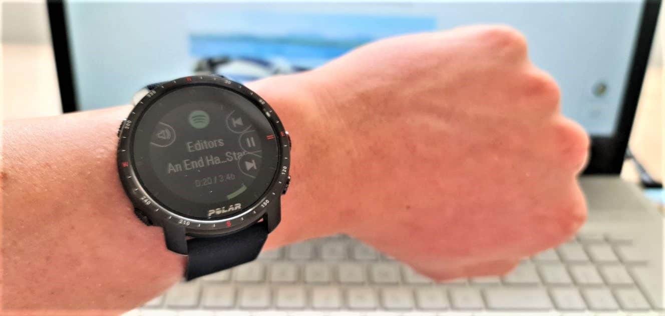 polar grit x pro fitness uhr musiksteuerung testbericht
