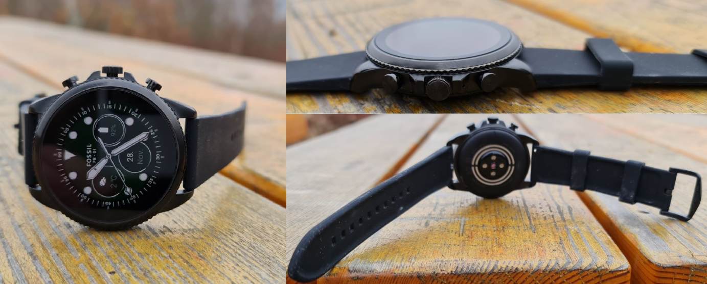 fossil gen 6 smartwatch test verschiedene ansichten