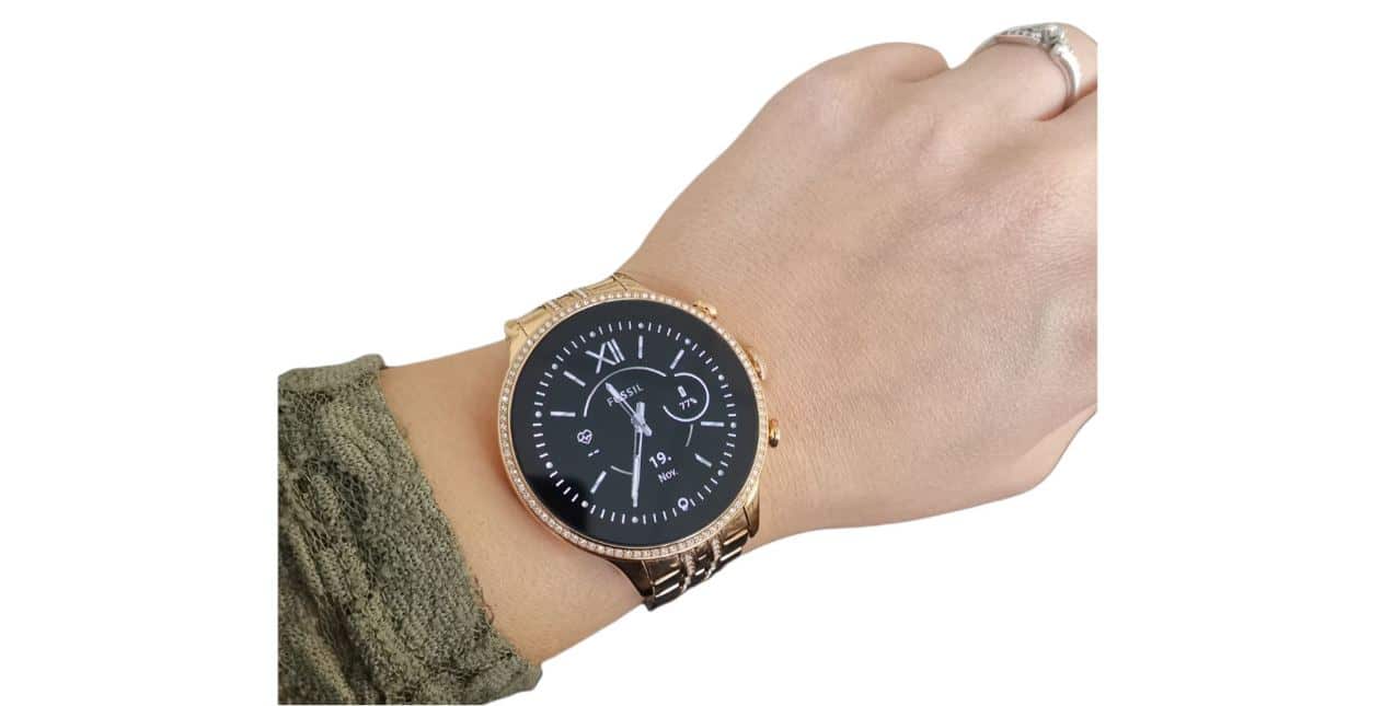 fossil gen 6 smartwatch test watchface damen variante