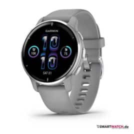 garmin venu 2 plus silber grau